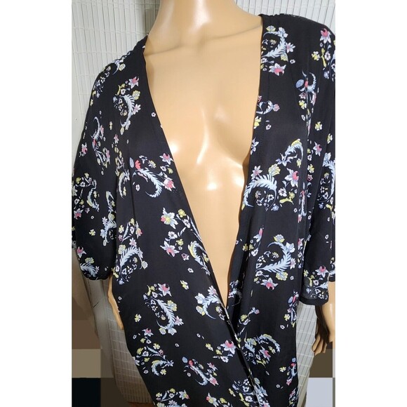 Ana Cover Up for Women Size 1X Floral Print Lightweight Sheer - Picture 4 of 9